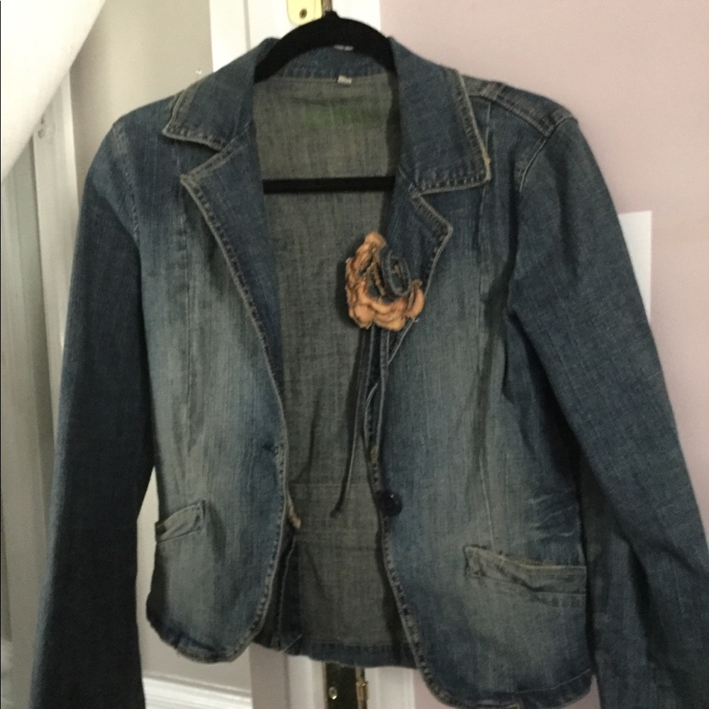 Denim Jean Jacket Blazer